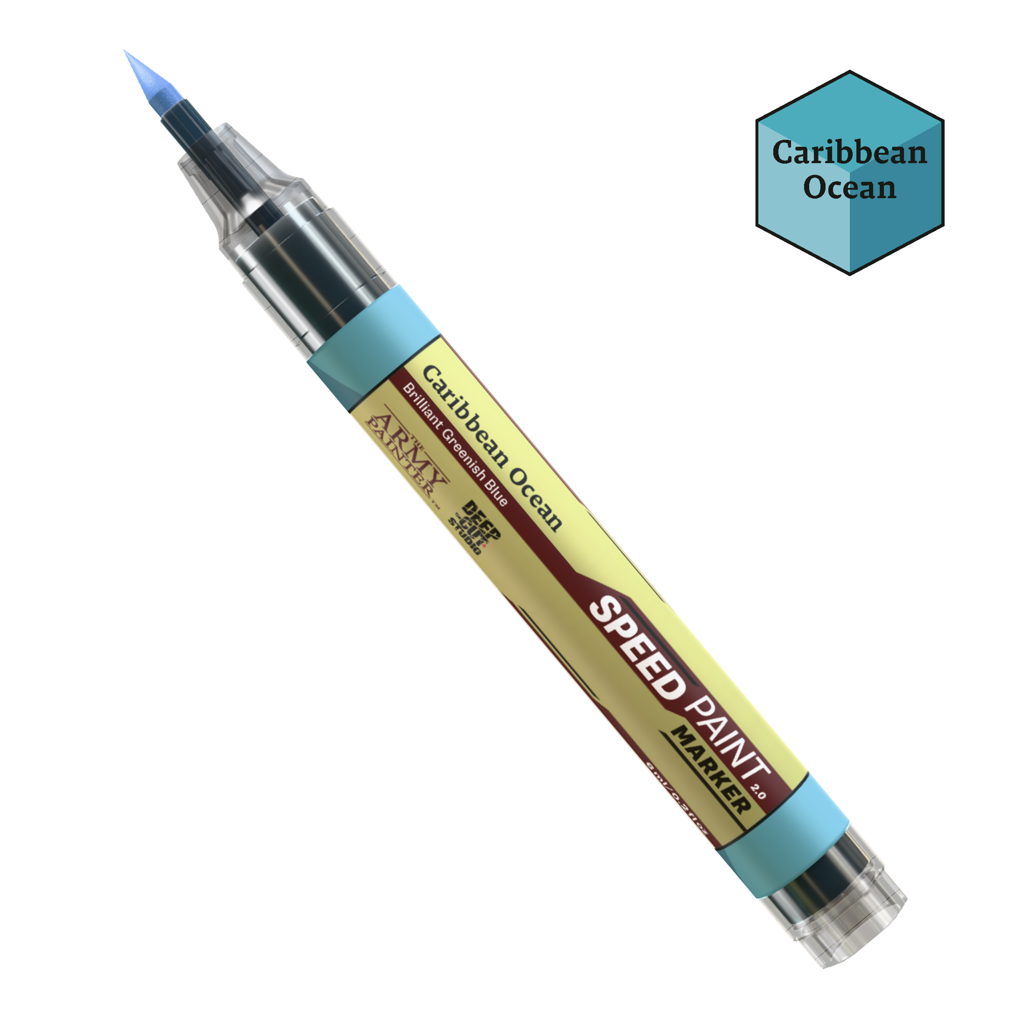 The Army Painter | Speedpaint Marker – Caribbean Ocean (6ml)