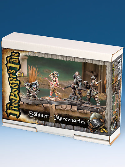 Freebooter's Fate Starterbox Söldner – Starterbox mit unbemalten Tabletop-Miniaturen