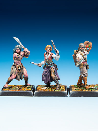 Freebooter's Fate Themenbox Söldner – Themenbox mit unbemalten Tabletop-Miniaturen (Ansicht 2)