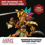 The Army Painter | Warpaints Fanatic Washes Paint Set (10x18mL)
