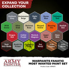 The Army Painter | Warpaints Fanatic Most Wanted Paint Set (22x18mL)