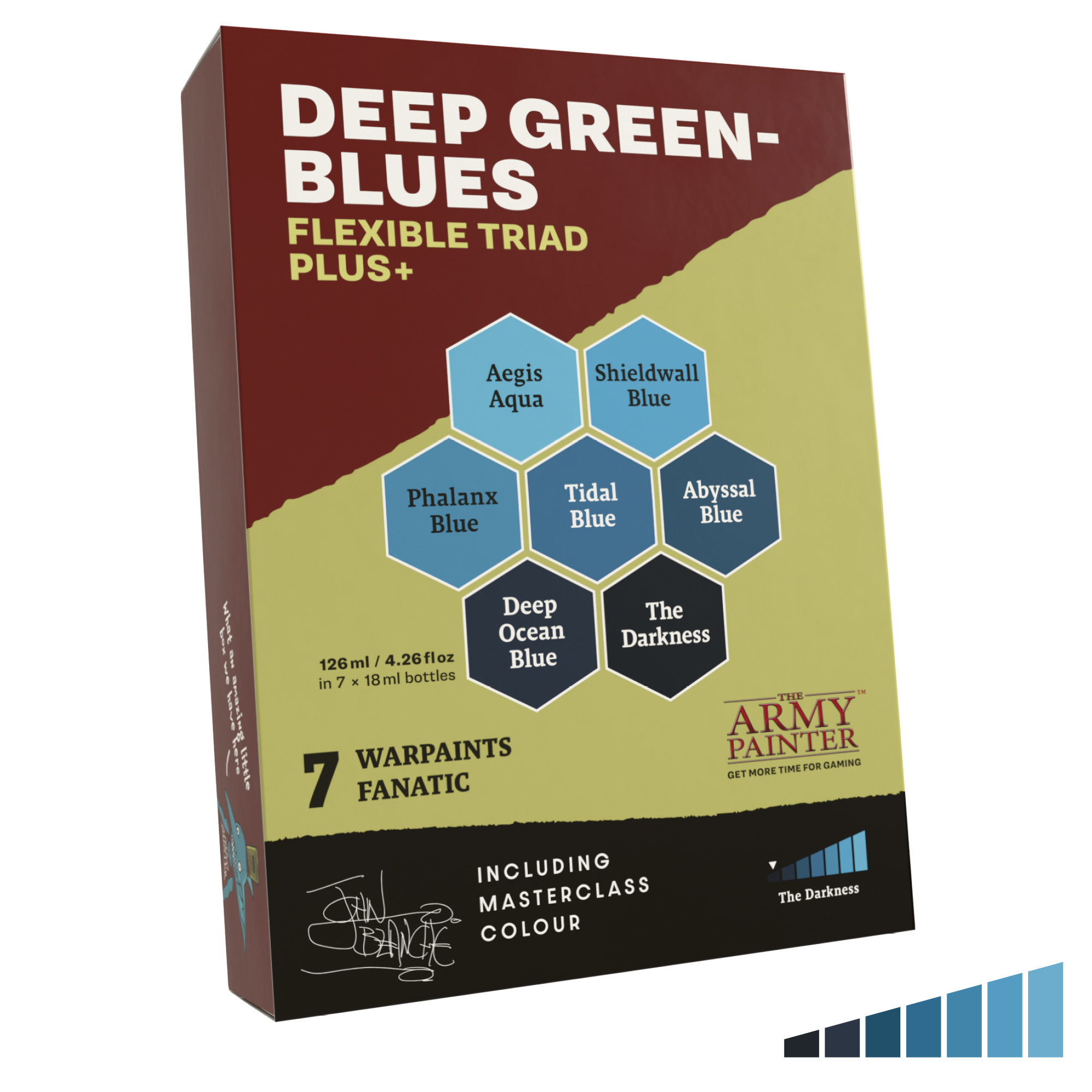 The Army Painter | Flexible Triad PLUS+: Deep Green-Blues