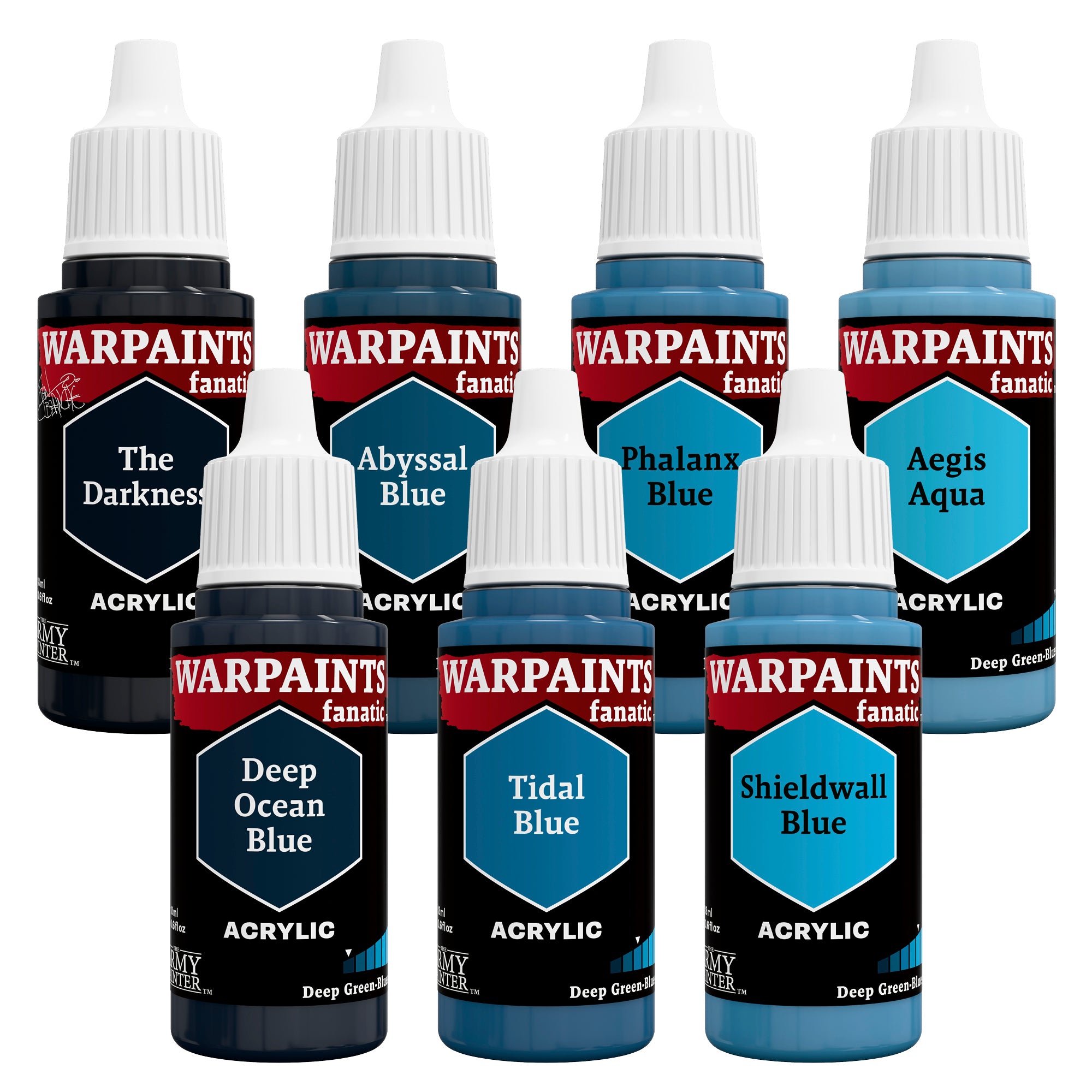 The Army Painter | Flexible Triad PLUS+: Deep Green-Blues