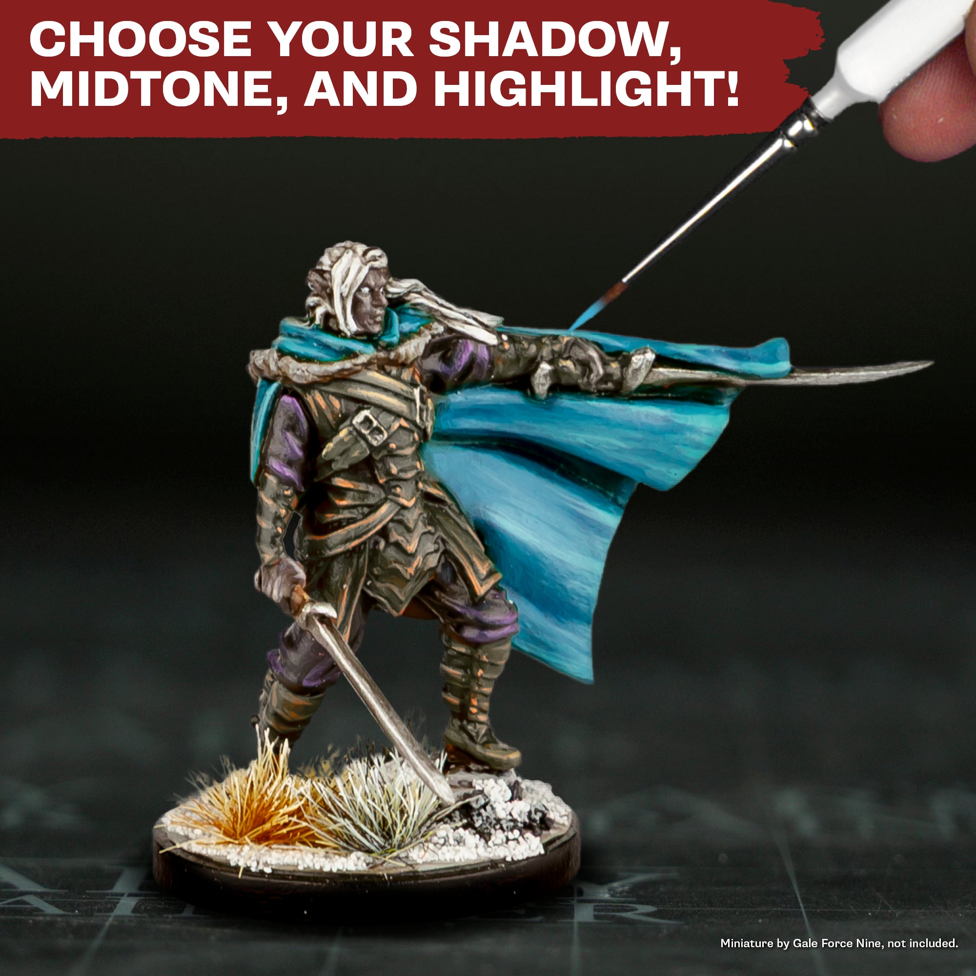 The Army Painter | Flexible Triad PLUS+: Deep Green-Blues