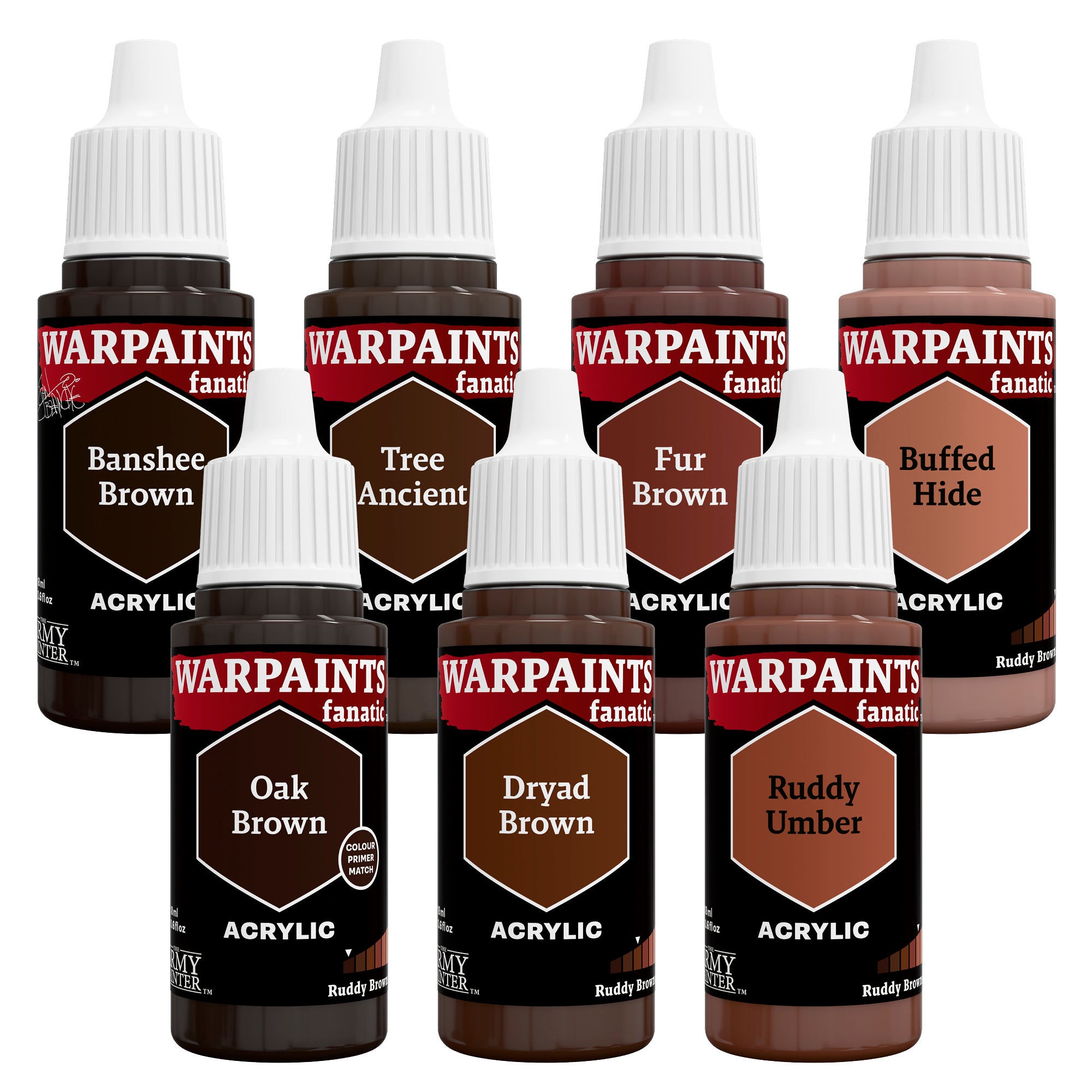 The Army Painter | Flexible Triad PLUS+: Ruddy Browns
