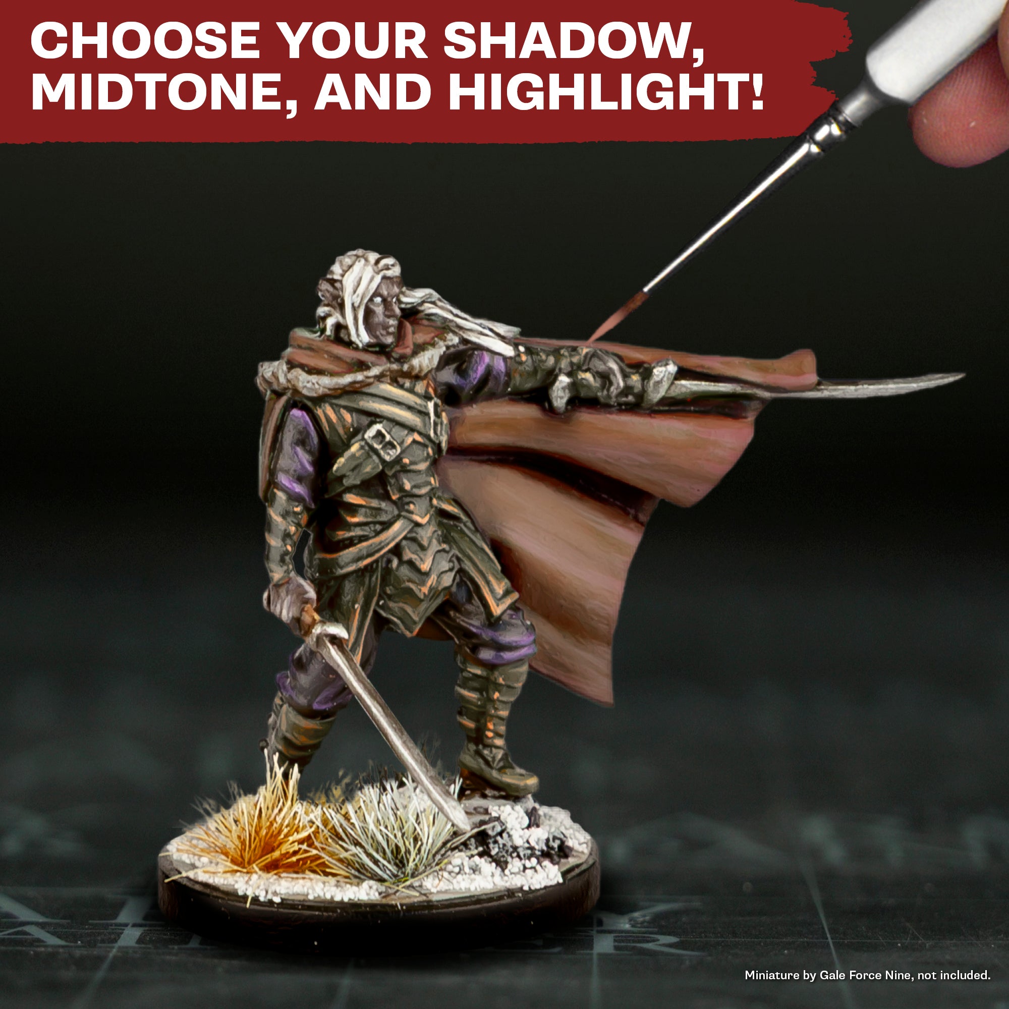 The Army Painter | Flexible Triad PLUS+: Ruddy Browns