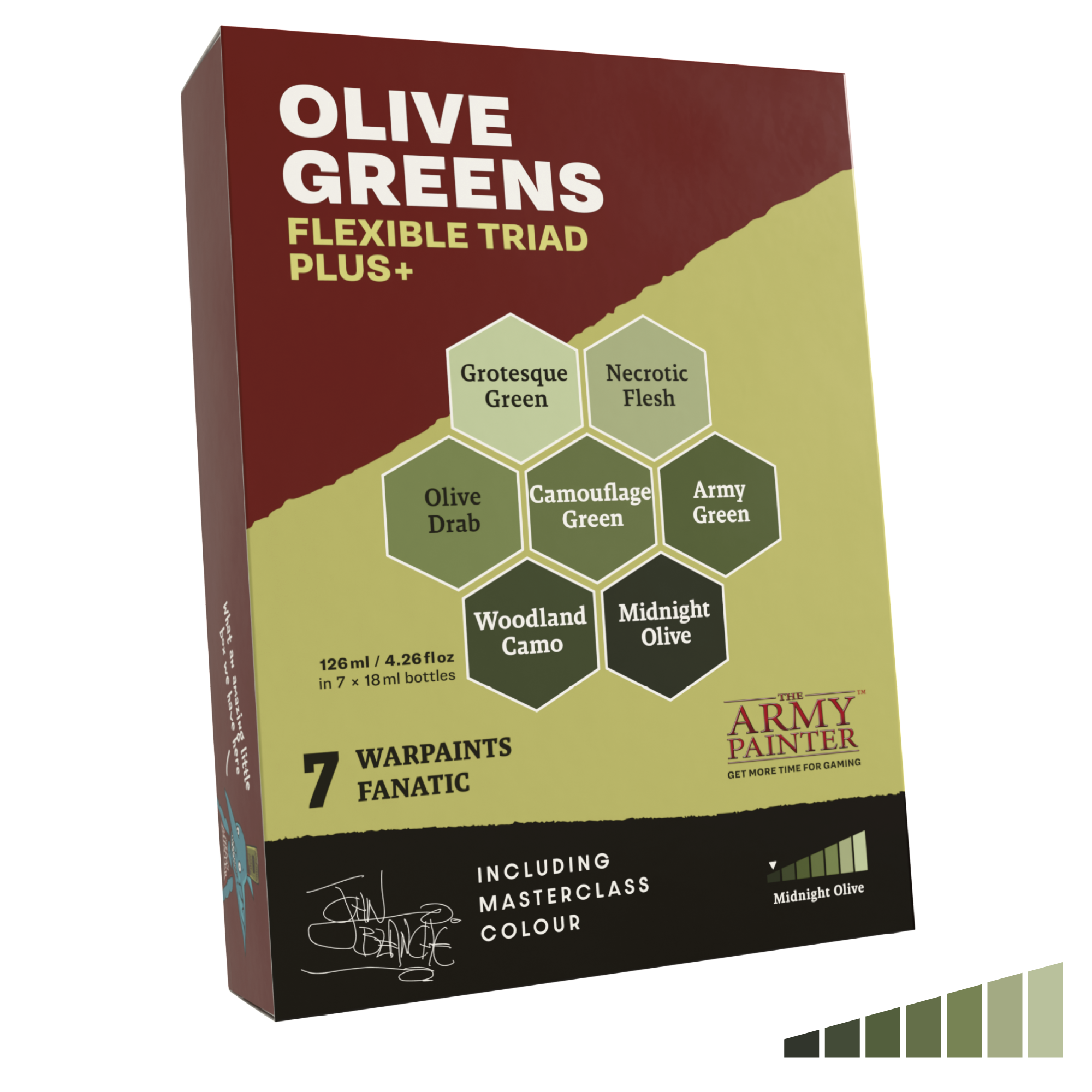 Flexible Triad PLUS+ : Verts olive
