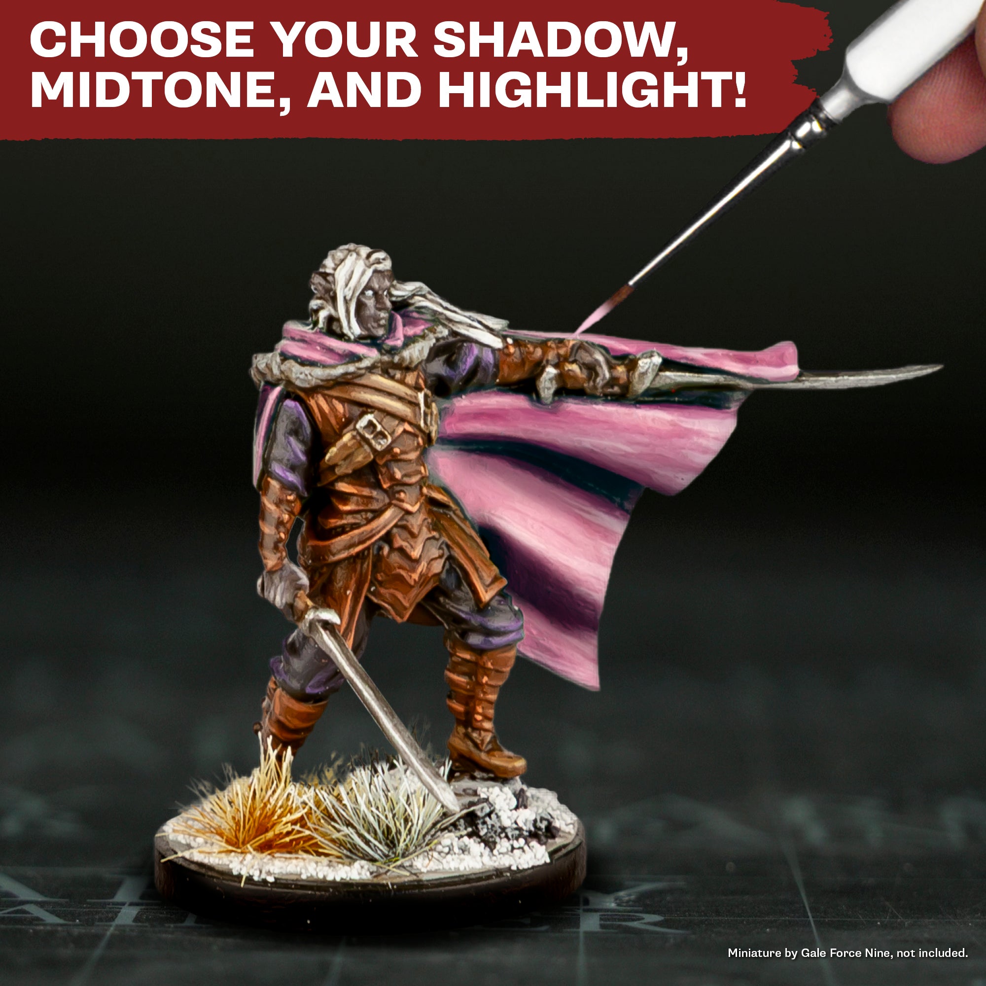 The Army Painter | Flexible Triad PLUS+: Desaturated Violets