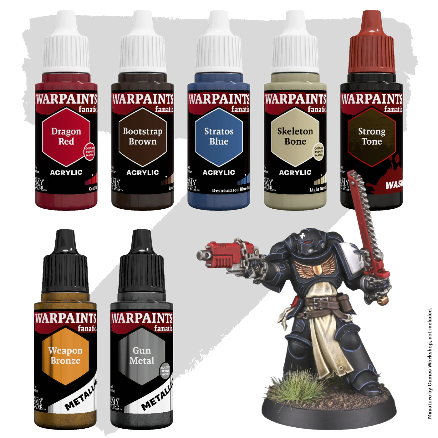 The Army Painter | Combat Se7ens: Black Relic Armour