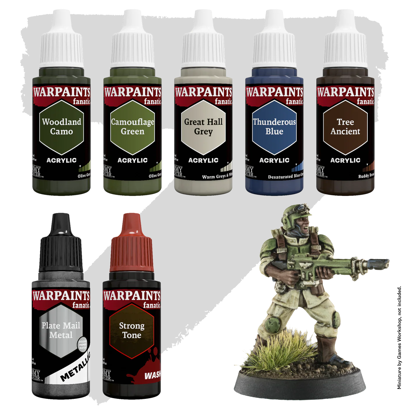 The Army Painter | Combat Se7ens: Field Gear Green