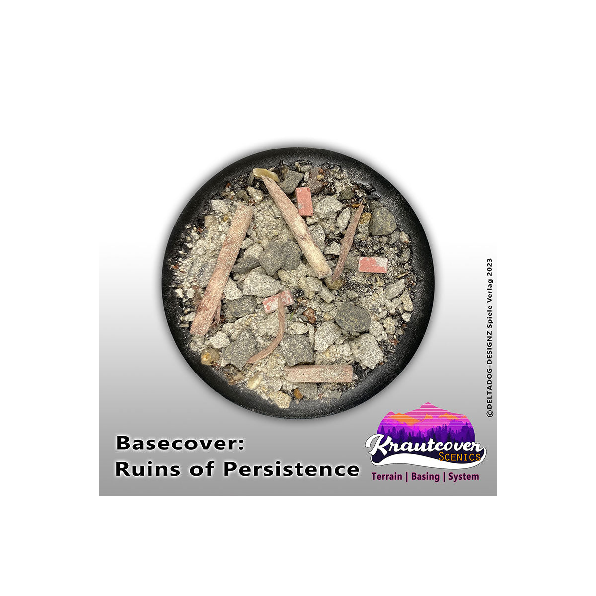 Krautcover Ruins of Persistence Basecover (140ml) – Ruinen-Basing-Material für Tabletop-Bases