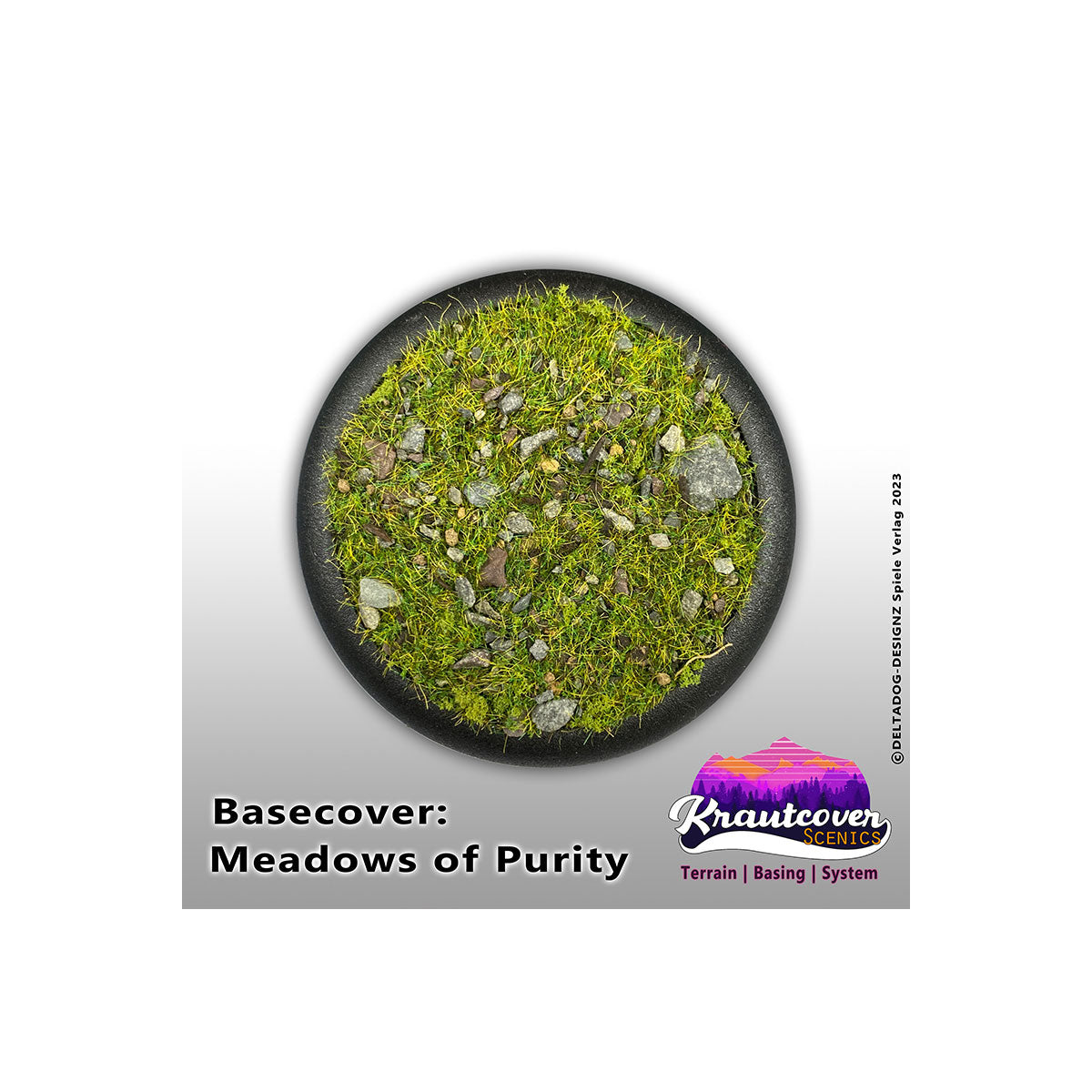 Krautcover Meadows of Purity Basecover (140ml) – Wiesen-Basing-Material für Tabletop-Bases