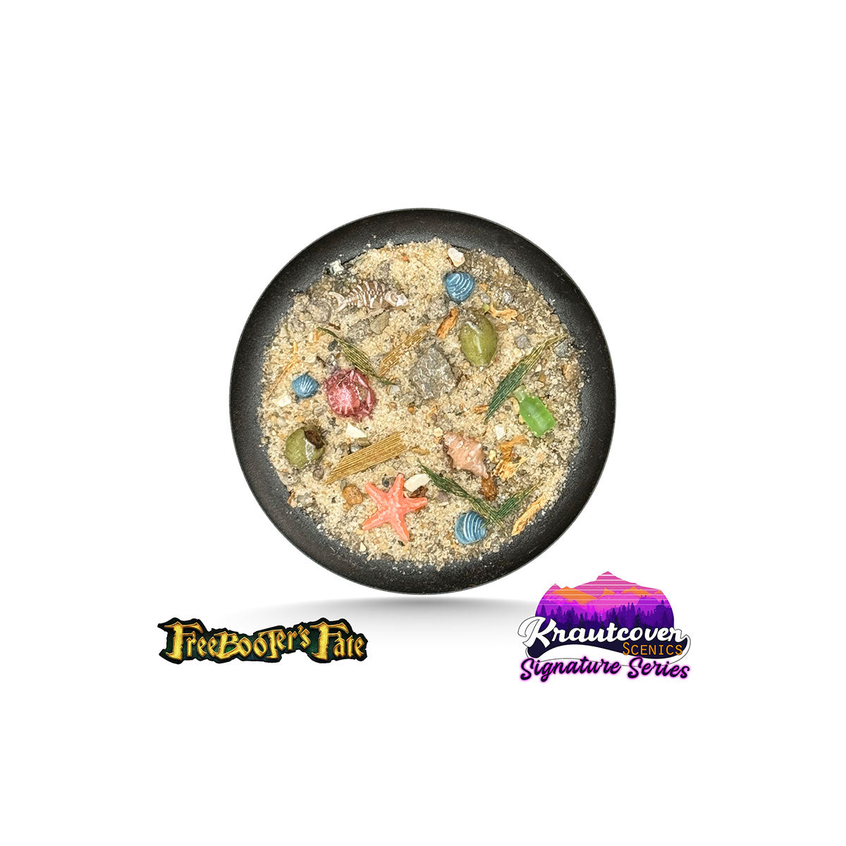 Krautcover Freebooters Fate Booty Beach Basecover (140ml) – Strand-Basing-Material für Tabletop-Bases