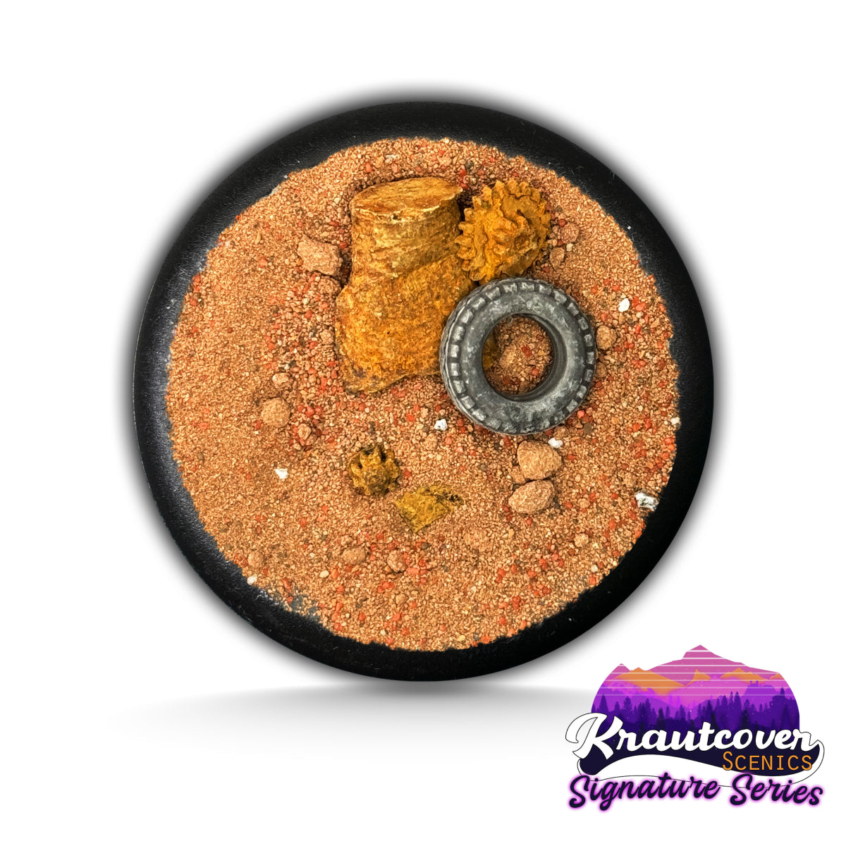 Krautcover Red Horizon Basecover (140ml) – Sci-Fi-Basing-Material für Tabletop-Bases