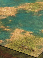 Freebooter's Fate Spielmatte Sumpf – rutschfeste Tabletop-Spielmatte (90×90 cm)