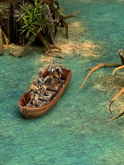 Freebooter's Fate Spielmatte Sumpf – rutschfeste Tabletop-Spielmatte (90×90 cm) (Ansicht 2)