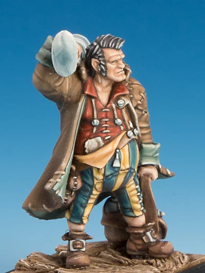 Freebooter's Fate Wolfgang (Piraten) – unbemalte Tabletop-Miniatur aus Metall (Ansicht 4)